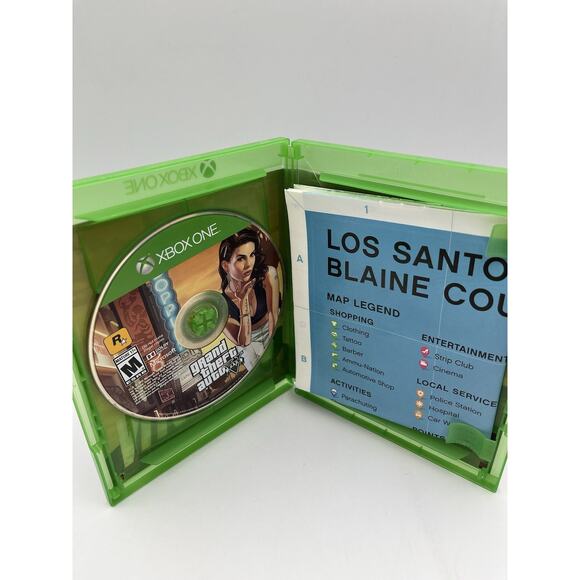 Grand Theft Auto V - Xbox One Complete With Map - Picture 7 of 7